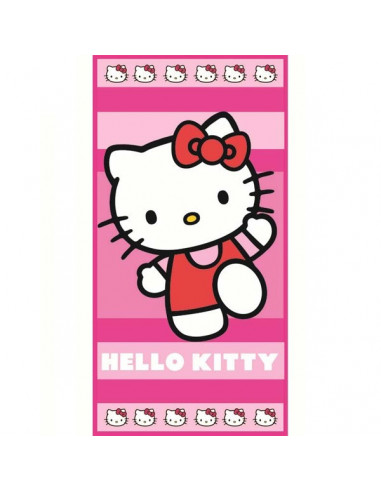 Serviette de Bains Hello Kitty Run
