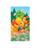 Winnie The Pooh - Beach Towel with friends